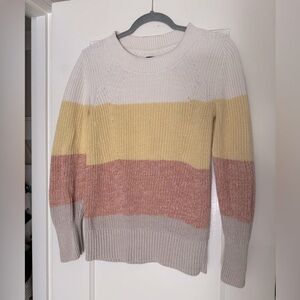 Gap multi-color sweater, size small